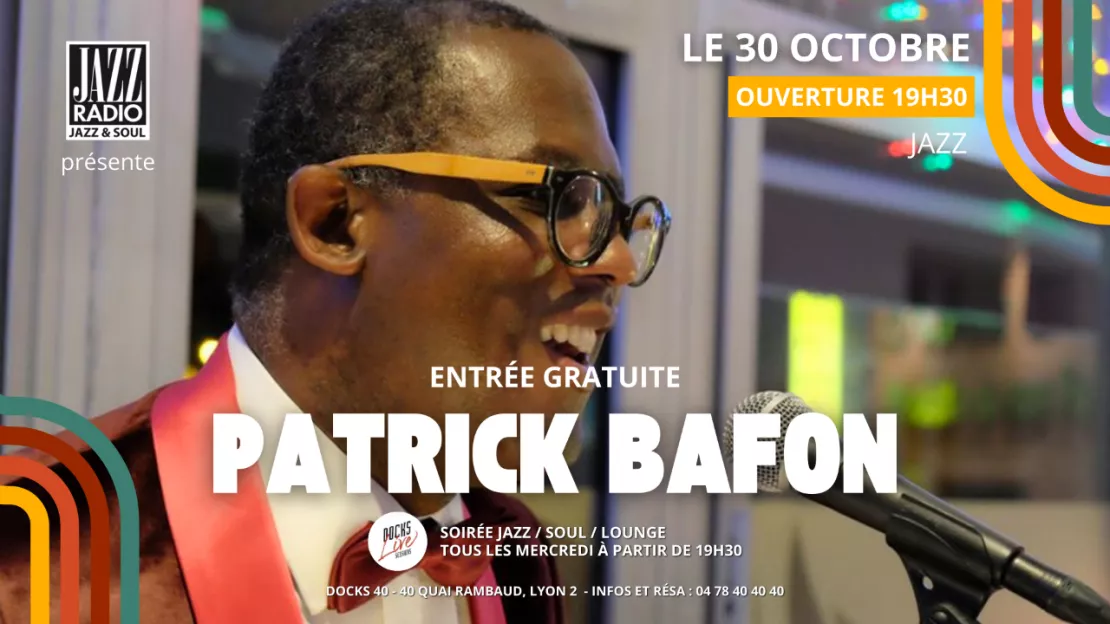 Patrick Bafon fait revivre l'âme des crooners le mercredi 30 octobre 2024