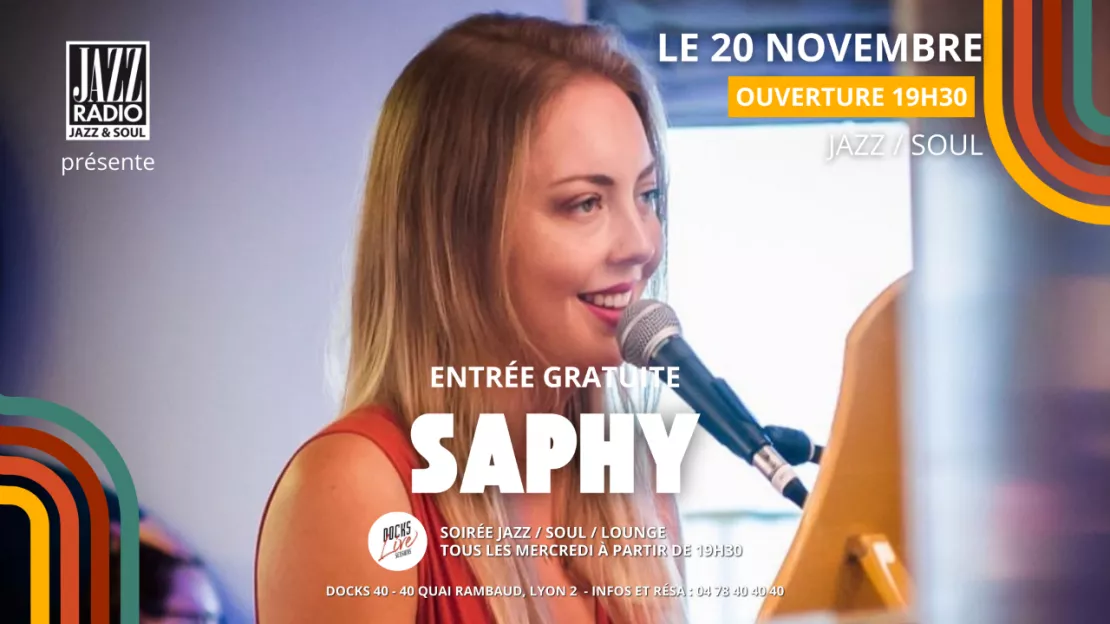 La pianiste Saphy est de retour pour illuminer la soirée du mercredi 20 novembre !