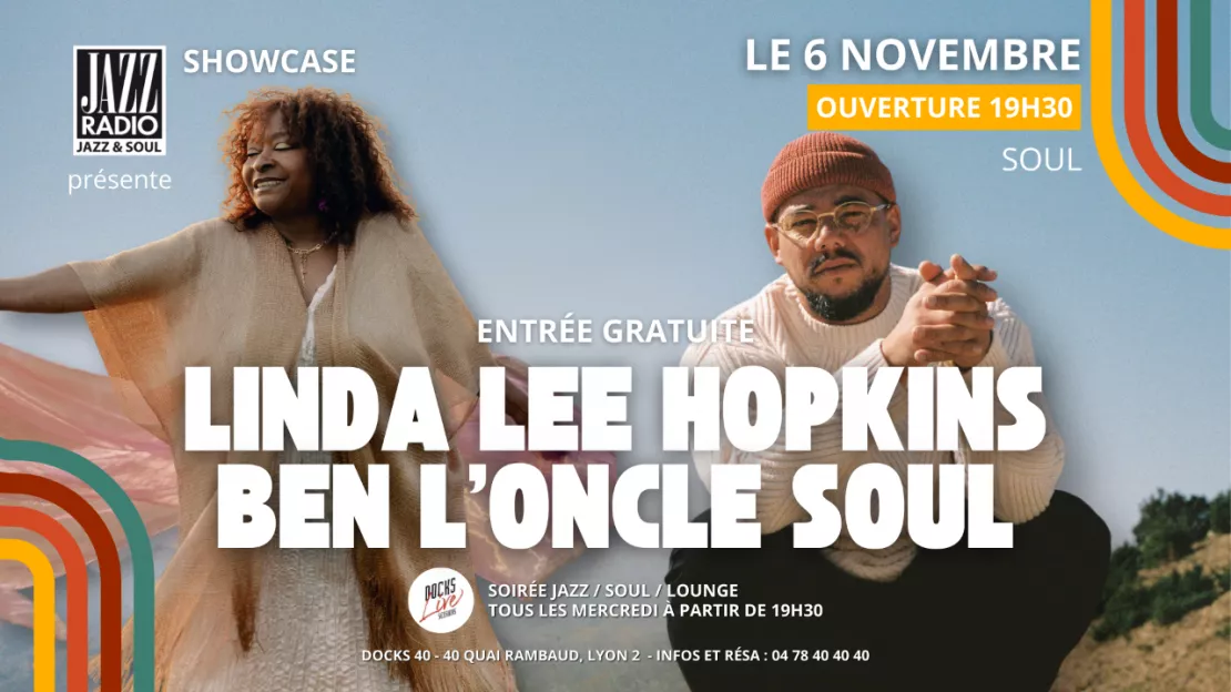 Quand l'énergie soul de Linda Lee Hopkins rencontre celle de Ben l'Oncle Soul sur la scène du Docks 40