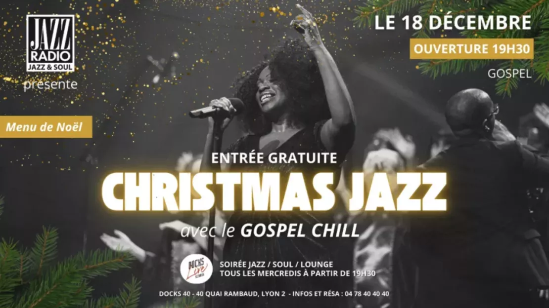 18 décembre 2024 : quand l'esprit de Noël illuminait les Docks 40 avec Gospel Chill !